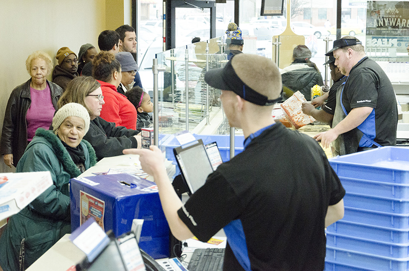 Random Rippling - Domino's Pizza Grand Opening