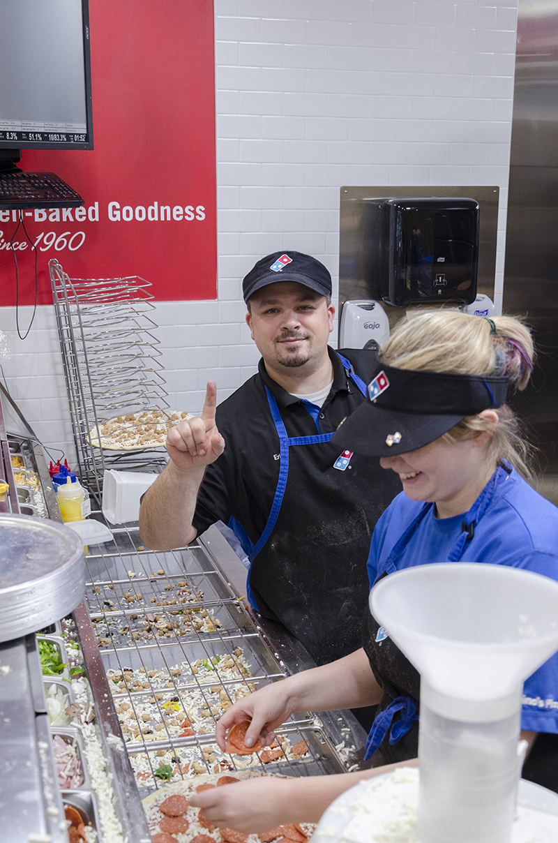 Random Rippling - Domino's Pizza Grand Opening