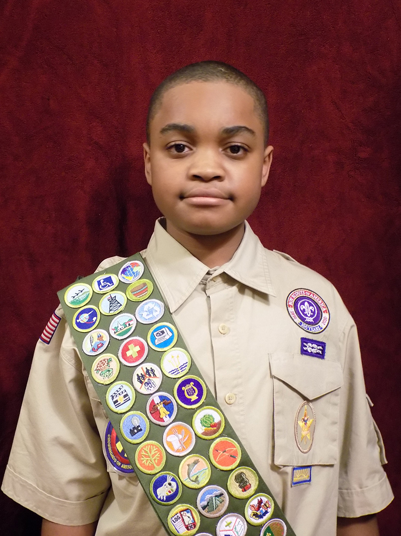 Eagle Scout Award presented to Ivan James Holder 