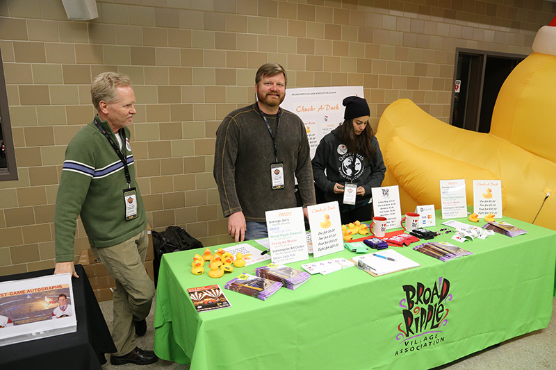 BRVA duck table - Kent Springer, Chad Thompson, and Brooke Klejnot