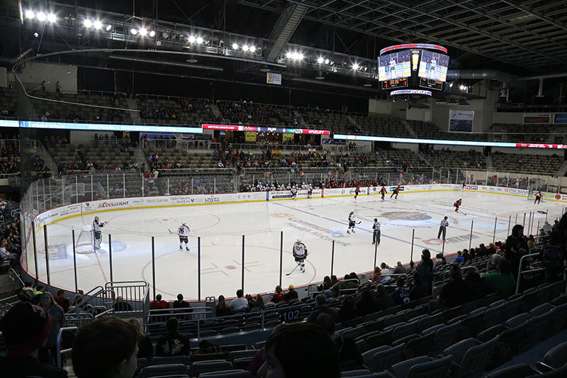 Random Rippling - BRVA Night at Coliseum - Indy Fuel Game 
