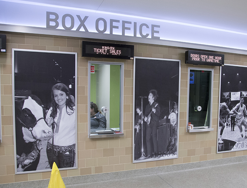 Beatles at Coliseum poster