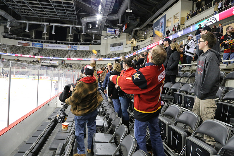 Random Rippling - BRVA Night at Coliseum - Indy Fuel Game 