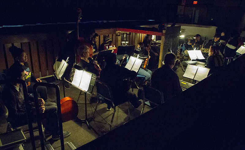 orchestra pit