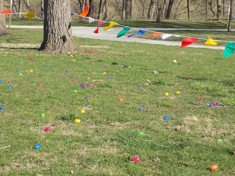 Random Rippling - Annual Carpenter Realty Easter Egg Hunt at Broad Ripple Park