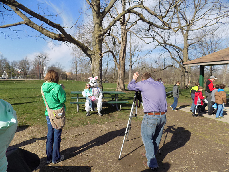 Random Rippling - Annual Carpenter Realty Easter Egg Hunt at Broad Ripple Park