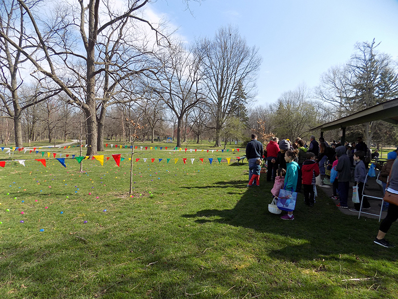 Random Rippling - Annual Carpenter Realty Easter Egg Hunt at Broad Ripple Park