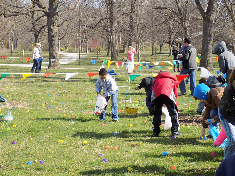 Random Rippling - Annual Carpenter Realty Easter Egg Hunt at Broad Ripple Park