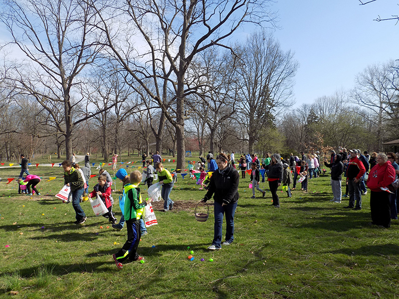 Random Rippling - Annual Carpenter Realty Easter Egg Hunt at Broad Ripple Park