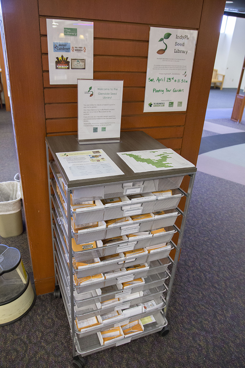 Indianapolis Public Library Seed Library - by Mario Morone
