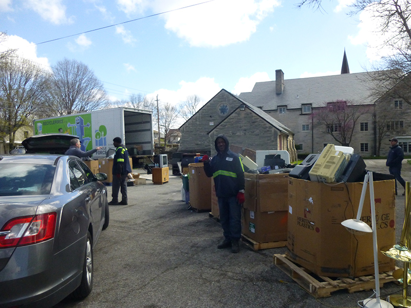 Random Rippling - electronics recycling