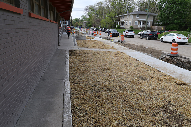 new sidewalks