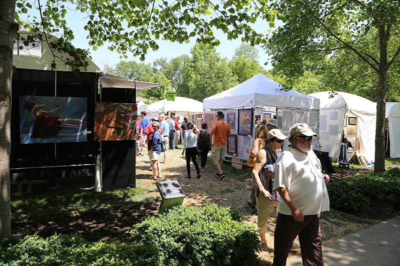 BR Art Fair - a nearly perfect weekend of art - By Melissa Kidulas