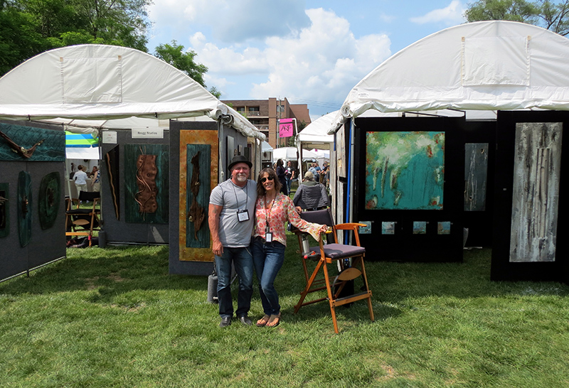 BR Art Fair - a nearly perfect weekend of art - By Melissa Kidulas