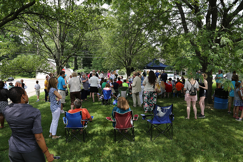 Dan Wakefield Park ribbon cutting