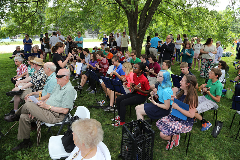 Dan Wakefield Park ribbon cutting