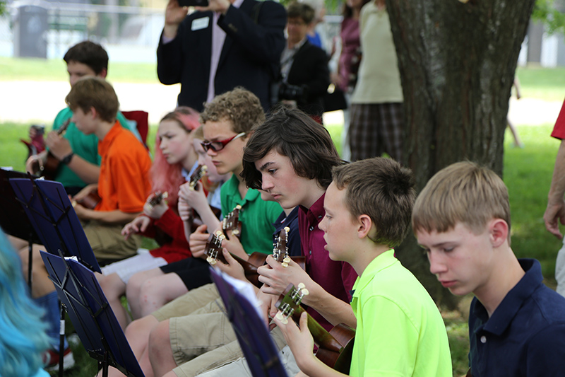 Dan Wakefield Park ribbon cutting