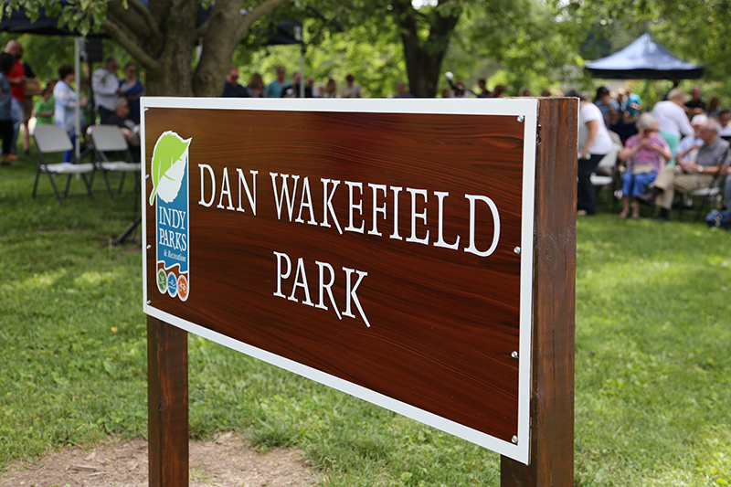 Dan Wakefield Park ribbon cutting