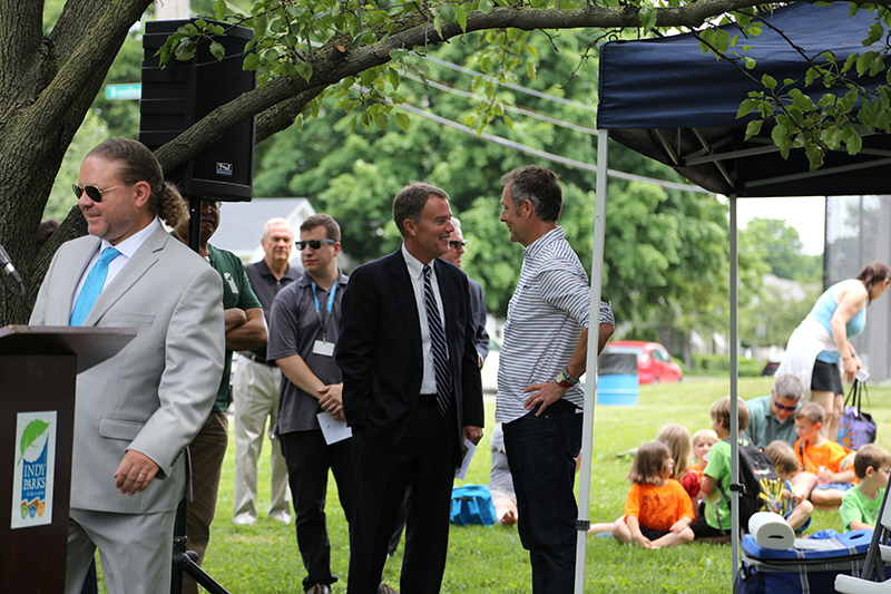 Dan Wakefield Park ribbon cutting