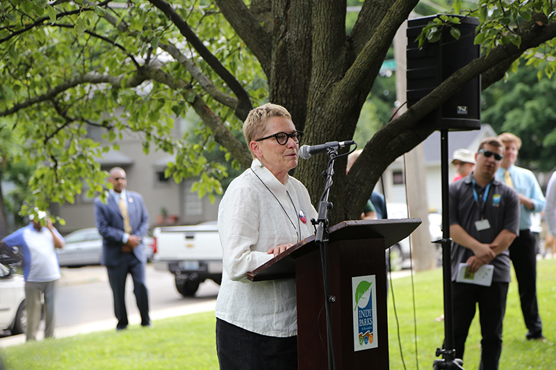 Dan Wakefield Park ribbon cutting