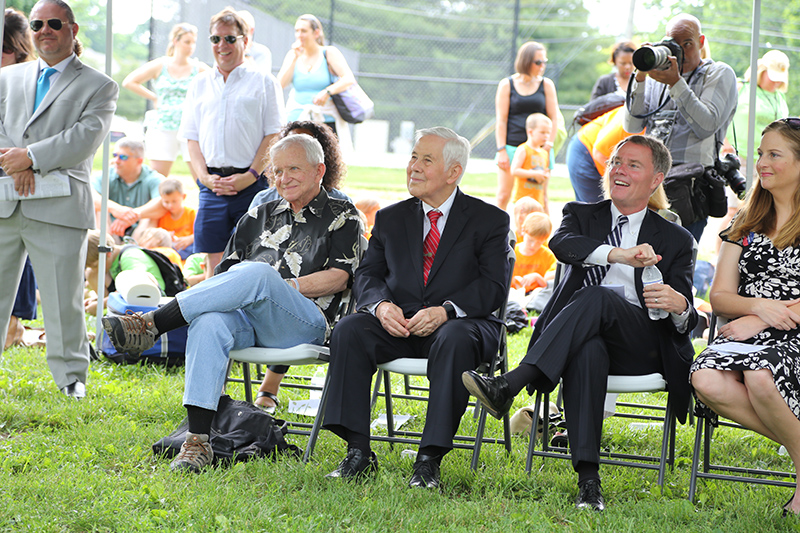 Dan Wakefield Park ribbon cutting