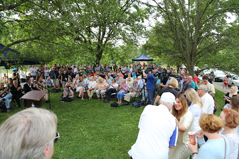 Dan Wakefield Park ribbon cutting