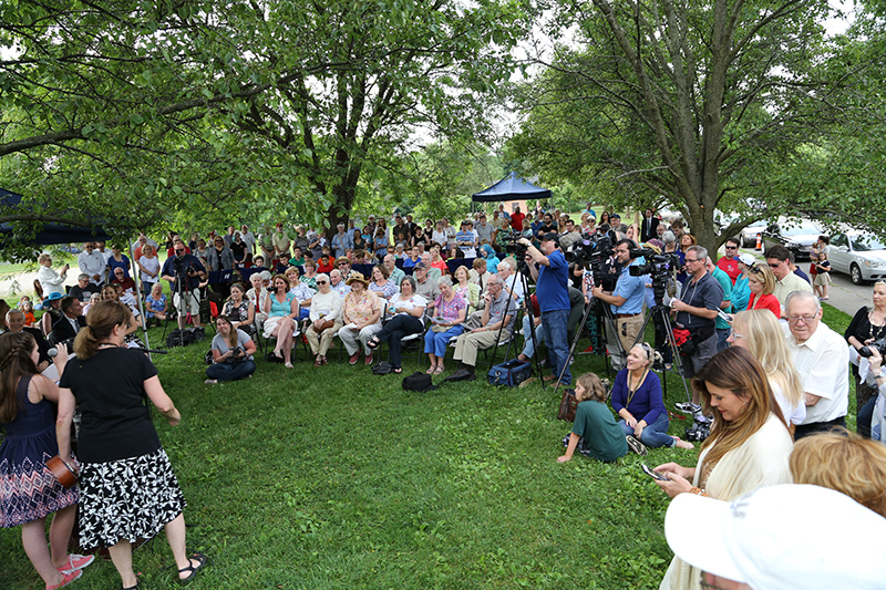 Dan Wakefield Park ribbon cutting