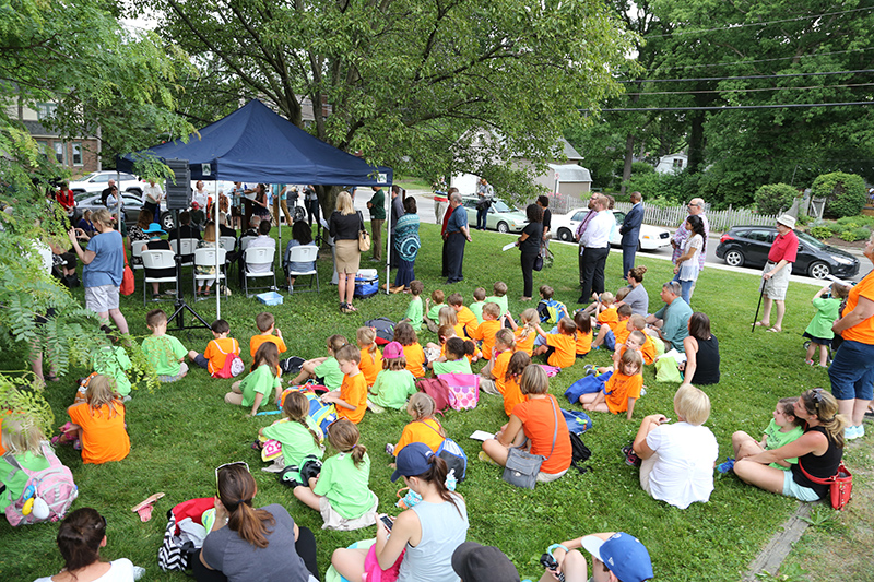 Dan Wakefield Park ribbon cutting