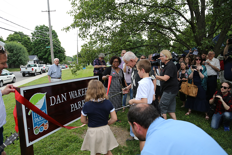 Dan Wakefield Park ribbon cutting