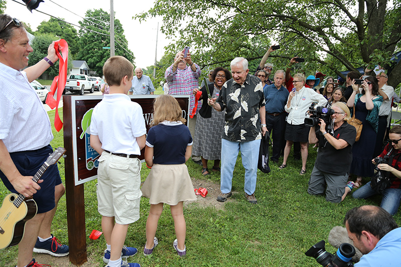 Dan Wakefield Park ribbon cutting