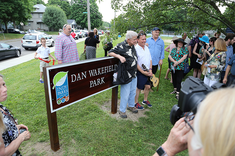 Dan Wakefield Park ribbon cutting