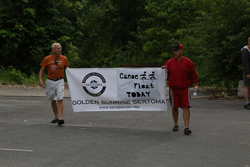 Random Rippling - Sertoma canoe float 