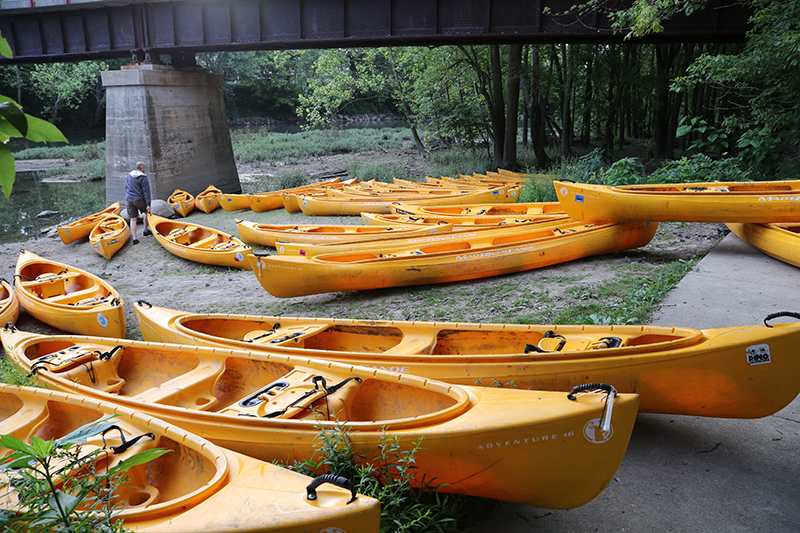 Random Rippling - Sertoma canoe float 