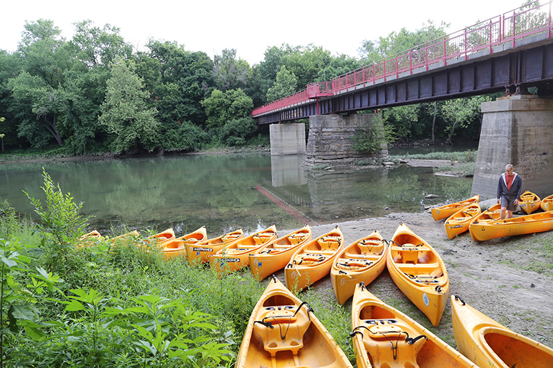 Random Rippling - Sertoma canoe float 