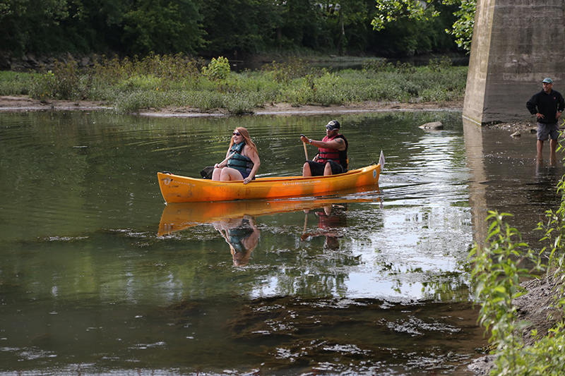 Random Rippling - Sertoma canoe float 