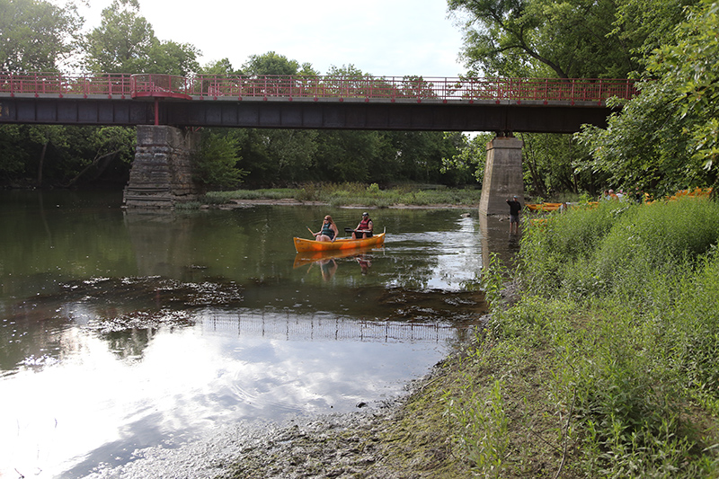 Random Rippling - Sertoma canoe float 