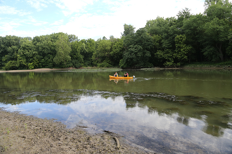 Random Rippling - Sertoma canoe float 