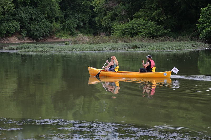 Random Rippling - Sertoma canoe float 