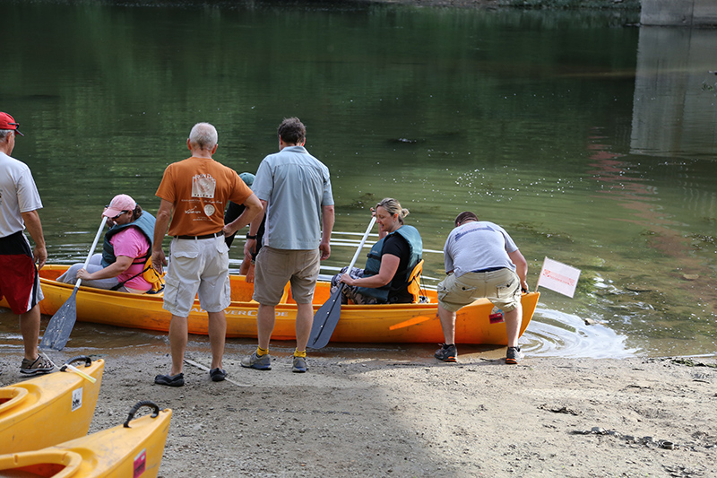 Random Rippling - Sertoma canoe float 