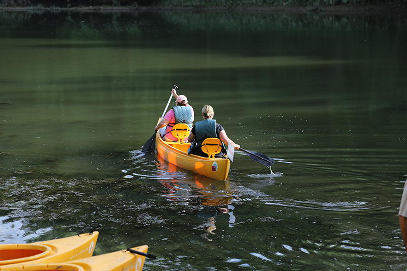Random Rippling - Sertoma canoe float 
