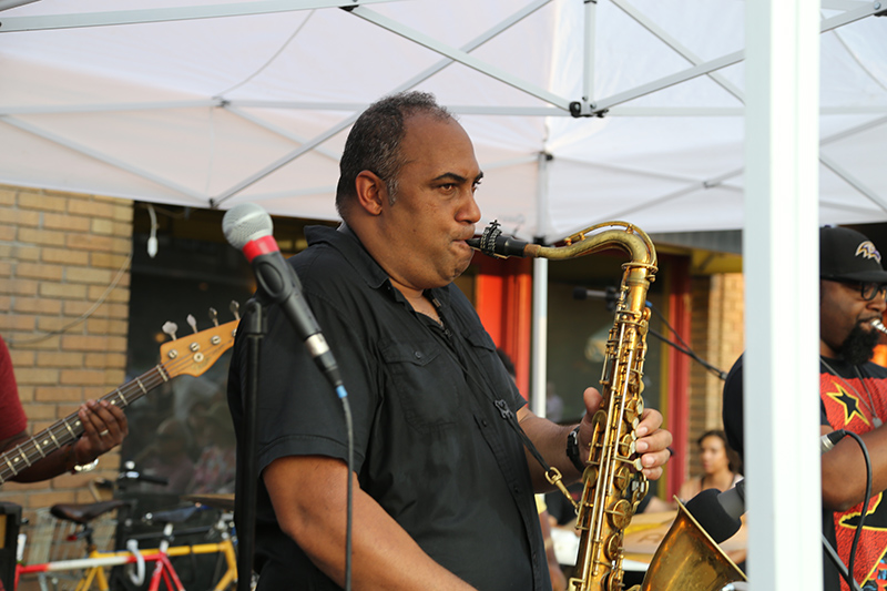 Random Rippling - Rob Dixon at the annual 54th Street Labor Day Jazz Fest