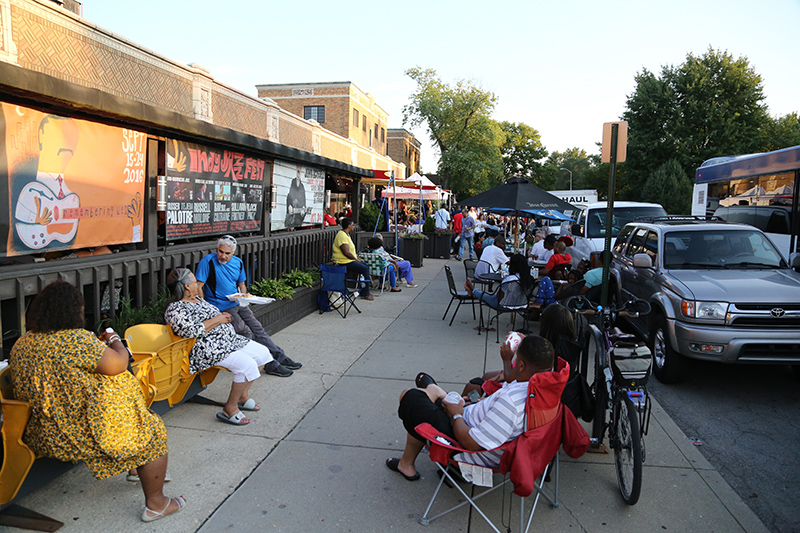 Random Rippling - Rob Dixon at the annual 54th Street Labor Day Jazz Fest