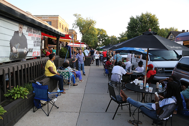 Random Rippling - Rob Dixon at the annual 54th Street Labor Day Jazz Fest