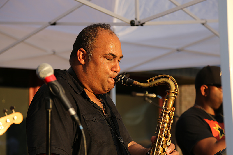 Random Rippling - Rob Dixon at the annual 54th Street Labor Day Jazz Fest