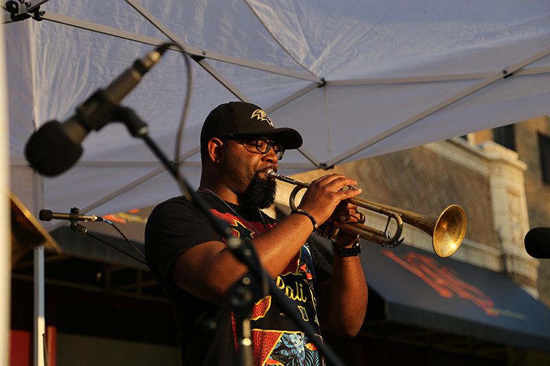 Random Rippling - Rob Dixon at the annual 54th Street Labor Day Jazz Fest