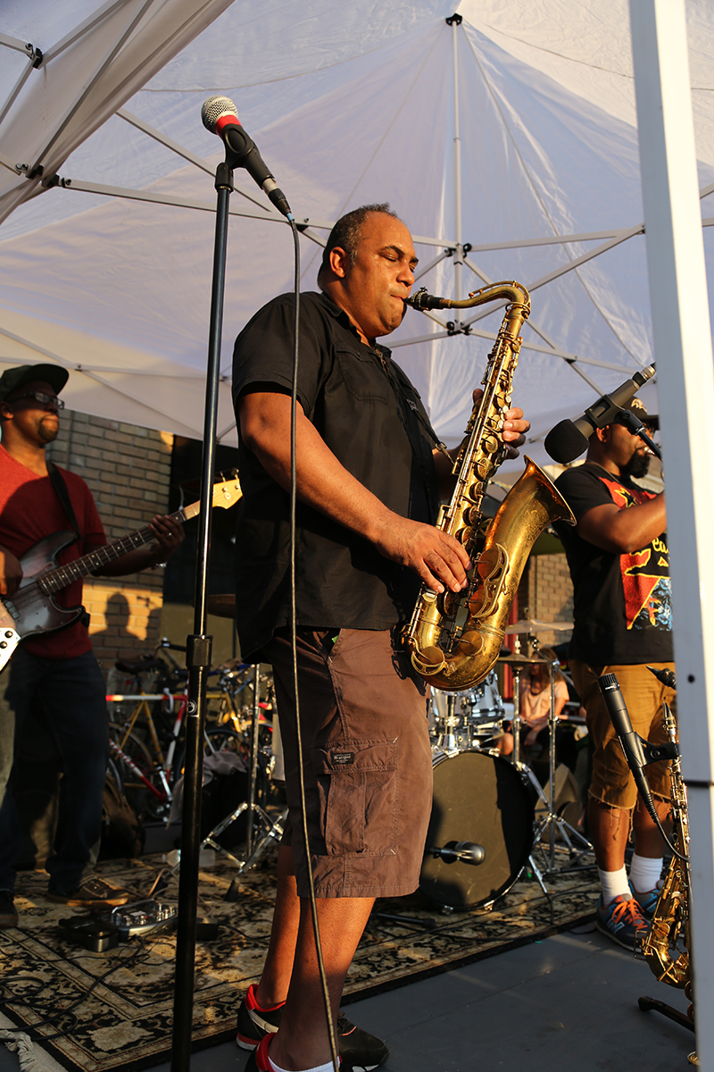 Random Rippling - Rob Dixon at the annual 54th Street Labor Day Jazz Fest