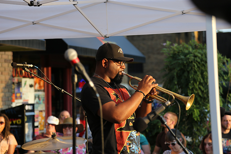 Random Rippling - Rob Dixon at the annual 54th Street Labor Day Jazz Fest