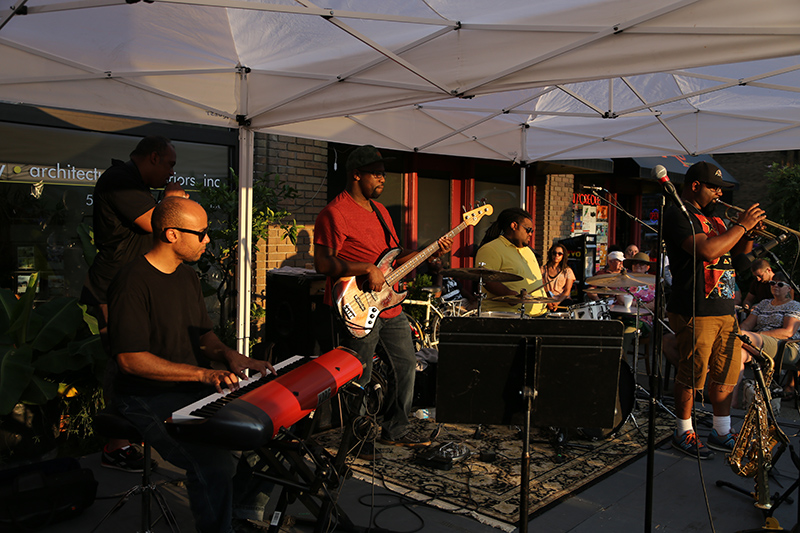 Random Rippling - Rob Dixon at the annual 54th Street Labor Day Jazz Fest