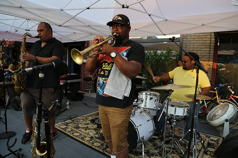 Random Rippling - Rob Dixon at the annual 54th Street Labor Day Jazz Fest