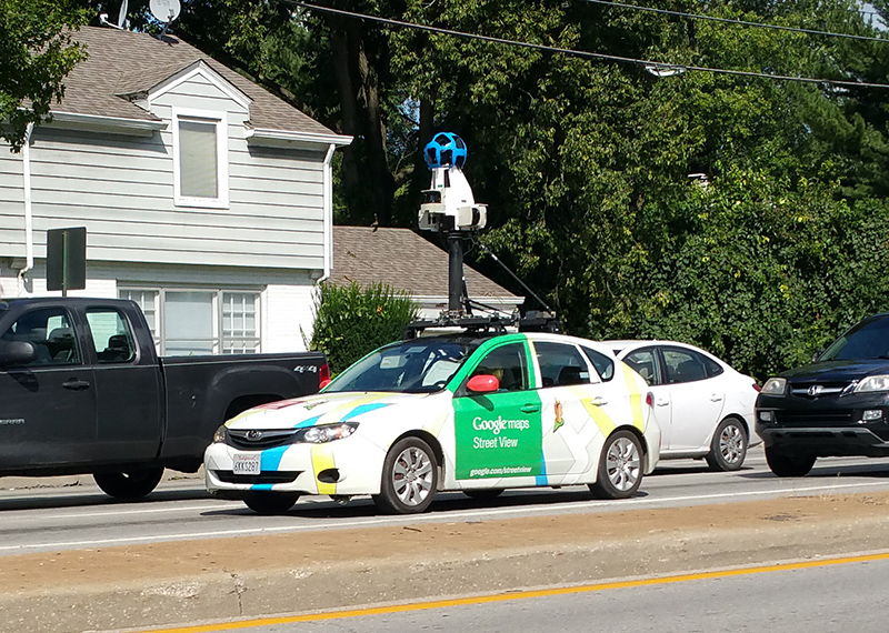 Random Rippling - Street View car